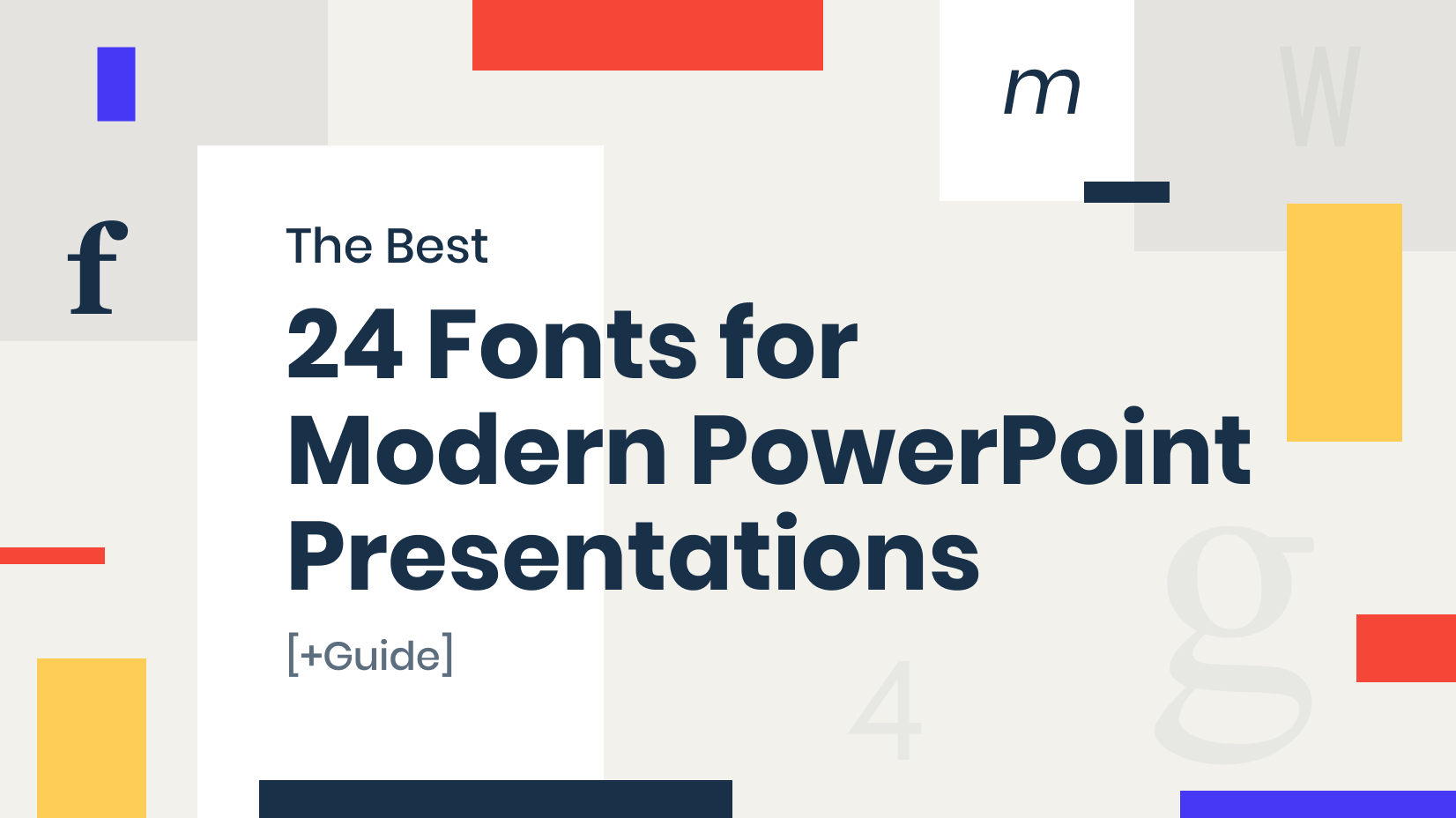 The Best 24 Fonts for Modern PowerPoint Presentations [+Guide]